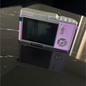 Purple Digital Camera